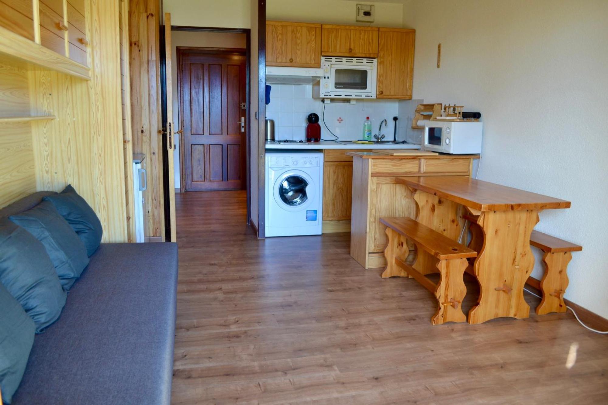 Studio Cabine Chaleureux A Pyrenees 2000 - Wifi Et Parking Prive Bolquere Pyrenees 2000 Exterior foto